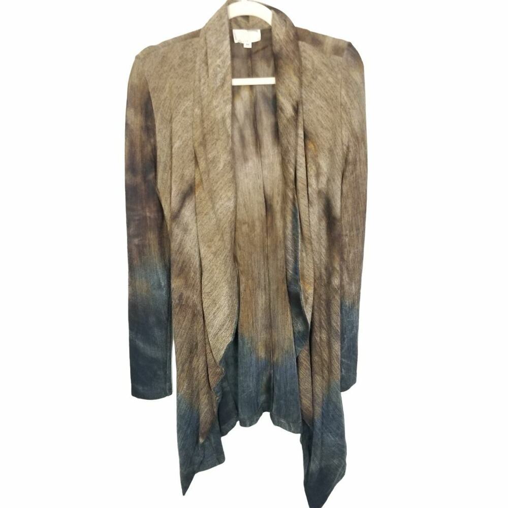 Alberto Makali Womens Cardigan Size M Open Front Forest Fairy Earthy Goblincore